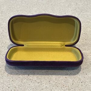 Gucci Purple Velvet Eyeglass Case